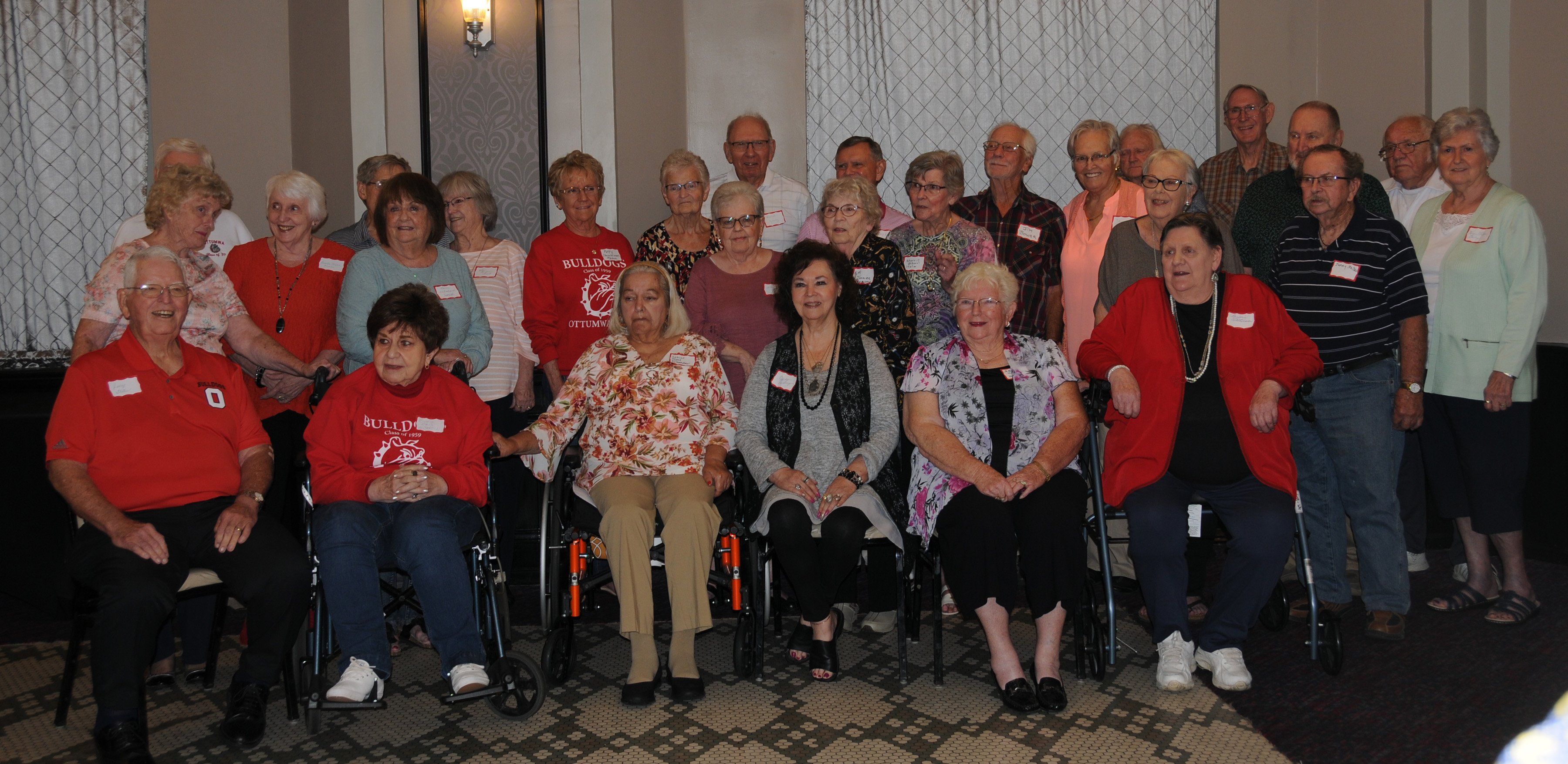 Members of the 62 Class Reunion
